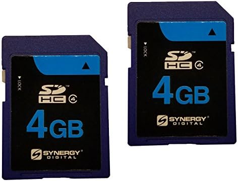 Toshiba Camileo S30 Video Kamera Hafıza Kartı 2 x 4GB Secure Digital Yüksek Kapasiteli (SDHC)Hafıza Kartları (1 İkiz