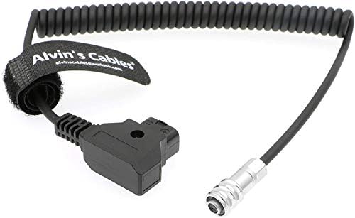Alvin'in Kabloları BMPCC4K D Tap Güç Kablosu Blackmagic Cep Sineması Kamera 4K Altın Dağı V Dağı Pil Weipu 2 Pin Dişi