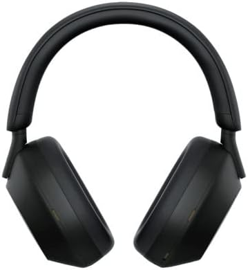 Sony WH-1000XM5 Kablosuz Gürültü Önleyici Kulak Üstü Kulaklıklar (Siyah) Aksesuar Paketi ile (2 Ürün)