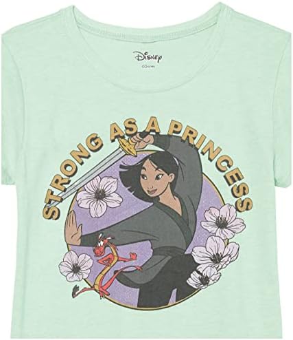 Disney Kızın Mulan Bir Prenses Gibi Dövüş Tişörtü