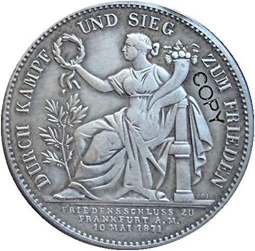 Mücadelesi Coin 1871 Alman Kopya Paraları Kopya Süsler Koleksiyonu Hediyeler Sikke Koleksiyonu