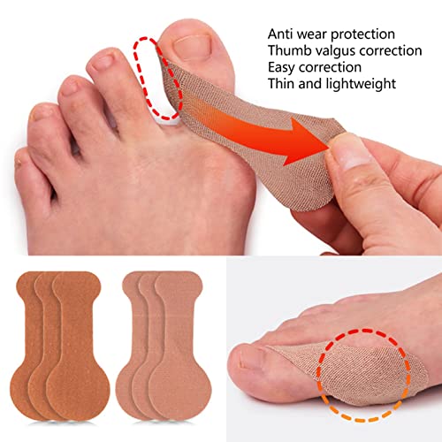 10 adet Yapışkanlı Ayak Düzleştirici Yama Topuk Pedleri Ayak Bandajları Bant Brace Ağrı Azaltma (Mikro Elastik Kumaş)