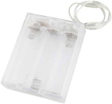 Yeni Lon0167 Temizle Düz Özellikli İpucu Pil Kutusu güvenilir etkinlik saklama kutusu Tutucu 3 x AA Piller için plastik