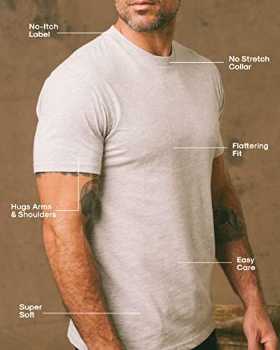 Erkekler için Gerçek Klasik Uzun Kollu Gömlekler, Premium Gömme Ekip Boyun Tişörtleri ve Erkekler için Hediyeler