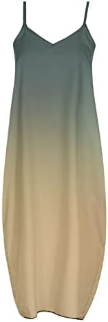 NaRHbrg 2023 Bayan Katı Maxi Elbise Yaz Gevşek Elbise Maxi Elbiseler Gençler için Cepler Kaşkorse uzun elbise Artı
