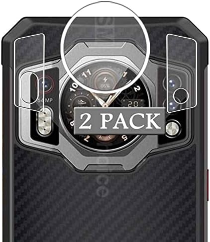 Vaxson 2-Pack Film Koruyucu ile uyumlu OUKİTEL WP21 Arka Kamera Lens Sticker [Temperli Cam Ekran Koruyucular ]