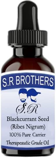 SR Brothers Frenk Üzümü Tohumu (Ribes Nigrum) Saf ve Doğal Terapötik Sınıf Taşıyıcı Yağ 30ml