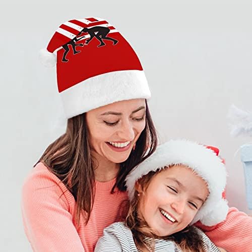 Amerikan Bayrağı Güreş Noel Şapka noel baba şapkaları Noel Ağacı Süsleri noel dekoru Hediyeler Yetişkinler Kadınlar