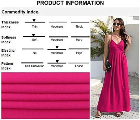 ıCODOD Elbise kadın 2023 V Boyun Balo yaz elbisesi Spagetti Kayışı Kolsuz Yüksek Bel Plaj Elbiseleri Kadınlar için