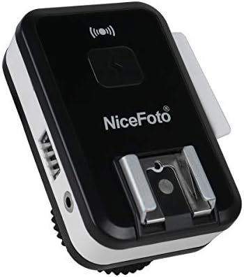 NiceFoto kablosuz stüdyo flaş 300 W açık fotoğraf ışığı dahili 2.4 GHz uzaktan kumanda ile 2000 mAh li-ion pil