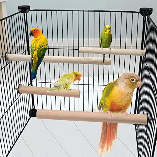 3 ADET Kuş Ahşap Levrek Sopa Standı Gaga Pençe Taşlama Çiğnemek kafes Aksesuarları Papağan Parakeet Cockatiel Lovebird