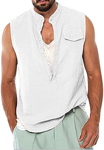 Yaz spor forma Erkekler Erkekler İlkbahar Yaz Casual Kolsuz Tankı Üstleri Tee Gömlek Üst Bluz Üstleri Erkekler için