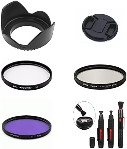 SR12 77mm Kamera Paketi Lens Hood Cap UV CPL FLD Filtre Fırçası ile Uyumlu Samyang 50mm f / 1.4 AS UMC Lens ve Samyang