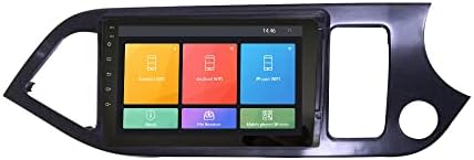 Android 10 Autoradio Araba Navigasyon Stereo Multimedya Oynatıcı GPS Radyo 2.5 D Dokunmatik Ekran forKİA Sabah 2011-2015
