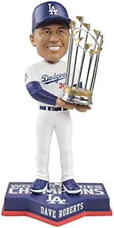 Dave Roberts Los Angeles Dodgers 2020 Dünya Serisi Şampiyonları Bobblehead MLB