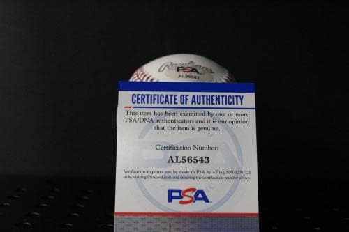 John Vincent İmzalı Beyzbol İmzası Otomatik PSA / DNA AL56543-İmzalı Beyzbol Topları