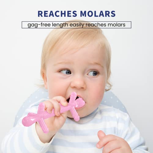Kalovin Silikon Bebek diş çıkartma oyuncakları, Bebekler için Duyusal Oyuncak-Bebek ve Yürümeye başlayan kızlar veya