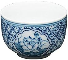 Jiangshan Tasarım Mavi ve Beyaz Çin Porselen Çay Fincanı Fincan Kupa El Yapımı