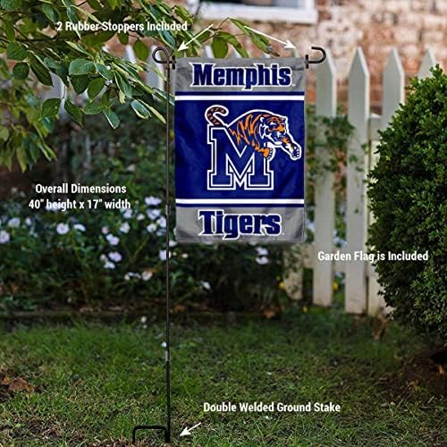 Memphis Tigers Bahçe Bayrağı ve Bayrak Standı direk tutucu Seti