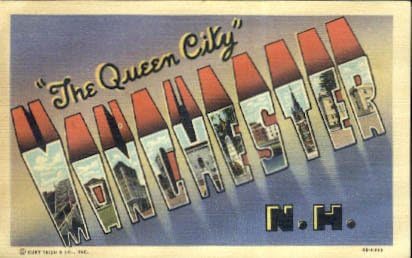Manchester, New Hampshire Kartpostalları