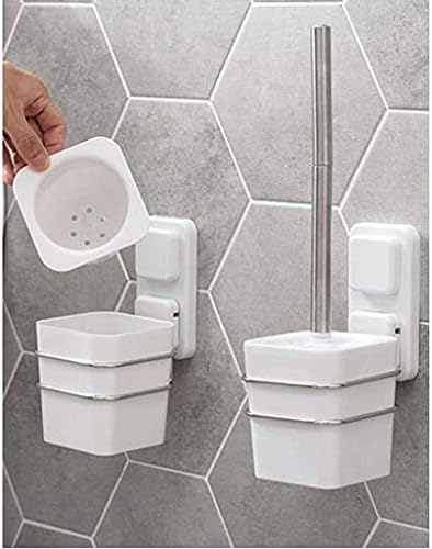 Tuvalet Fırçası Tuvalet Fırçası Tuvalet, Tuvalet Fırçası Tutucu Tuvalet Fırçası ve Tutucu Duvara Monte Tuvalet Fırçaları
