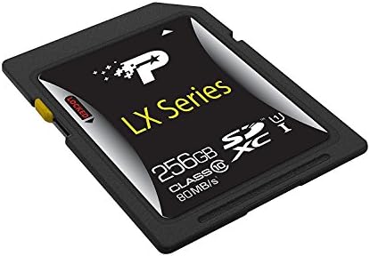 Patriot LX Serisi 8 GB SDHC Kart Sınıf 10 UHS-I Ultra Hızlı Hızlı QHD Video Üretimi ve Yüksek Çözünürlüklü Resimler