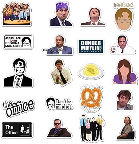 Ofis Çıkartmaları 50 Paket Çıkartmaları Ofis Komik Mal Posteri Sticker Dizüstü Bilgisayarlar için Ofis Çıkartmaları