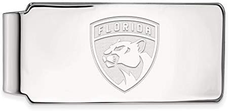 LogoArt 10k Beyaz Altın NHL Florida Panterler Para Klibi