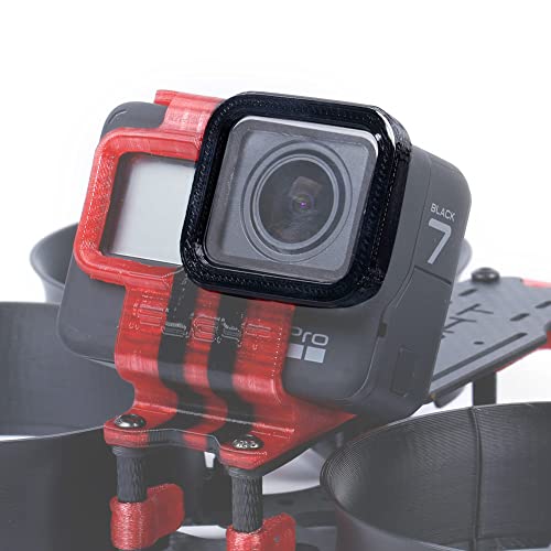 20x34mm Megabee FPV Kanallı Çerçeve Kitleri Yedek TPU kamera yatağı 25 derece Gopro Hero 5 için 6 7 8 Sinematik Yarış