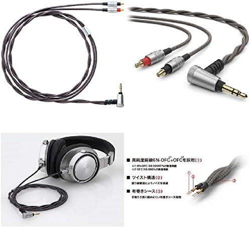 Audio-Technica HDC113A / ES770H / ESW990H için 1.2 3.5 mm Ayrılabilir Kulaklık Kablosu