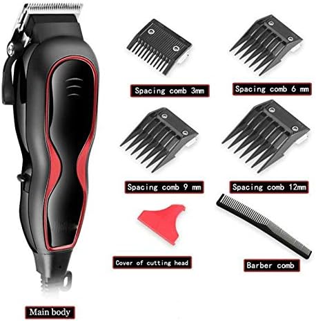 Erkekler için XWWDP Yüksek Performanslı Saç Kesimi Seti, Elektrikli Saç Kesme Makineleri içerir