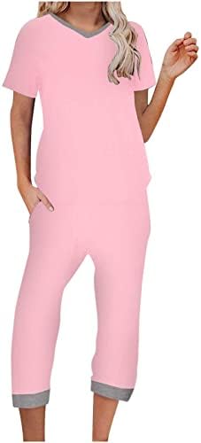 Giysi Y2K Pamuk Grafik pantolon seti Kızlar için Sonbahar Yaz Capri Düz Bacak Temel pantolon seti J6 J6