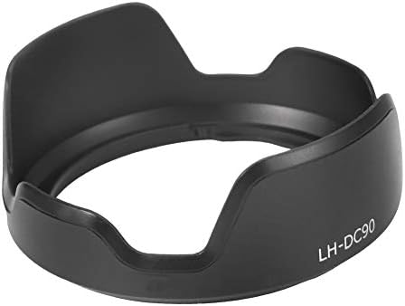Kamera Lens Hood,LHDC90 Lens Hood Çizilme Direnci kamera yatağı Çekim Koruma Aksesuarı, EOS Powershot SX60 HS Lens