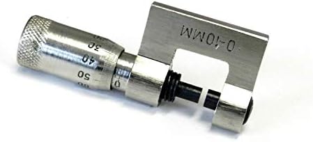 Mini Mikrometre 10mm Küçük Mikrometre Cep Boyutu Metrik 0-10mm x 0.01 mm