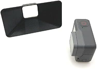NC 2 Boyutları 3D Baskı Lens Hood güneşlik Lens Kapağı Siyah Kamera Büyük Küçük Güneşlik Kapak Gopro Hero 5 6 7