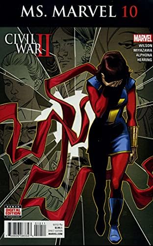 Bayan Marvel (4. Seri) 10 VF/NM ; Marvel çizgi romanı | Kamala Han İç savaşı II