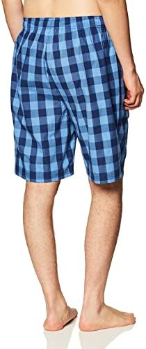 Nautica erkek yumuşak dokuma %100 pamuk elastik kemer uyku pijama kısa