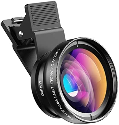 SXYLTNX Profesyonel Telefon Kamera Lensi 12.5 x Makro Kamera Fotoğraf HD 0.45 x Süper Geniş Açı Lens Tüm Akıllı Telefonlar