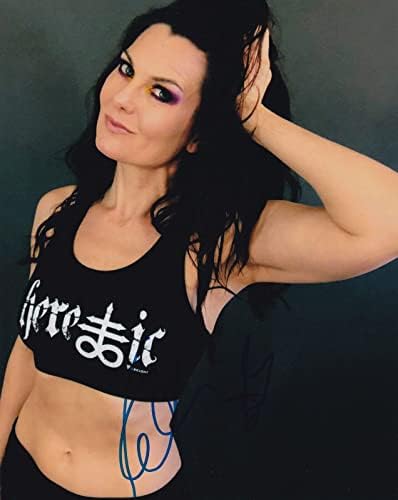 Katie Lea Burchill İmzalı 8x10 Fotoğraf WWE Winter TNA Impact The Temptress WOW 3-İmzalı Futbol Fotoğrafları