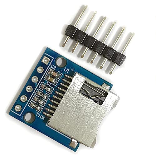 2 ADET Mikro SD Depolama genişletme kartı Mini Mikro SD TF Kart Bellek Kalkanı Modülü Pimleri ile Arduino için