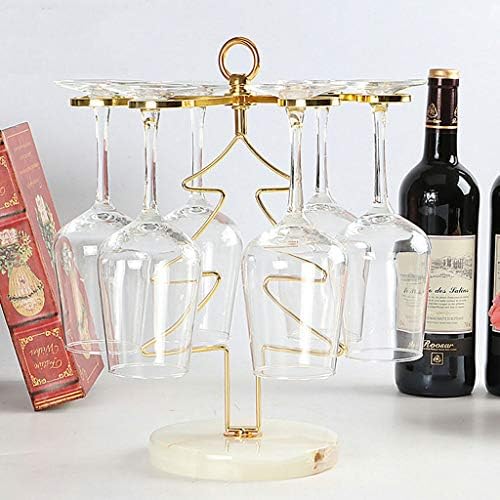 Yaratıcı Sadelik şarap bardağı Tutucu, Kadeh Çerçeve, Baş Aşağı Asılı Bardak Tutucu J1127, PİBM, Altın