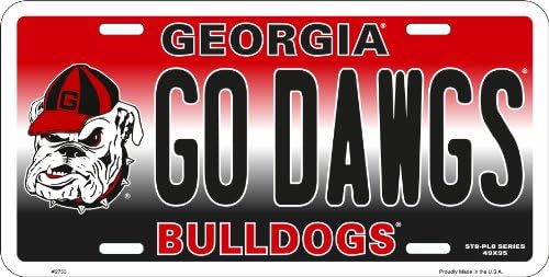 GO Dawgs Georgia Yenilik Plakası
