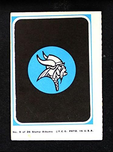 1969 Topps PAR Minnesota Vikingleri Minnesota Vikingleri (Futbol Kartı) - Vikingler