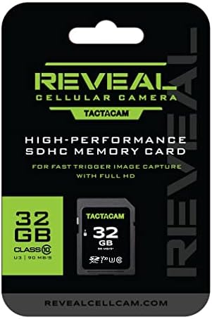 Tactacam Reveal 32GB SD Kart (Tek)