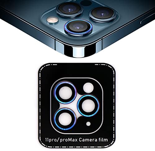 SUWEI Kamera Lens Koruyucu iPhone 11 Pro/11 Pro Max, Alüminyum Alaşımlı Lens Ekran Sticker Kapak Filmi, Ekran Koruyucu