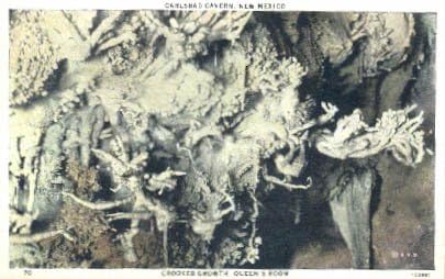Carlsbad Mağaraları, New Mexico Kartpostalı