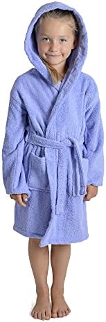 Çocuk Çocuk Erkek Kız Kapşonlu Havlu Bornoz Sabahlık %100 % Pamuk sert banyo havlusu Yumuşak Havlu 7-13 Yıl