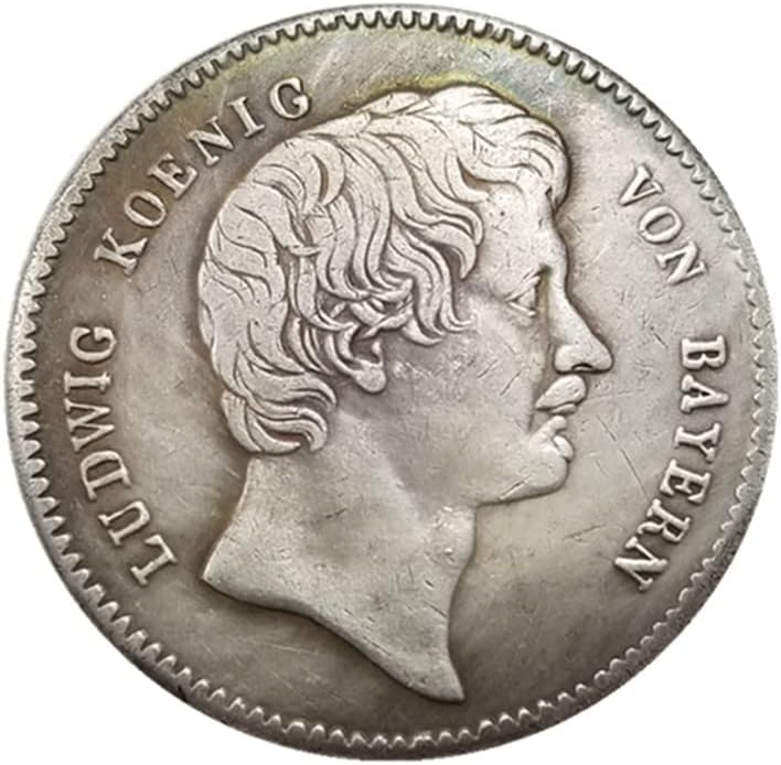 Antika El Sanatları 1825 Alman Gümüş Doları 2020