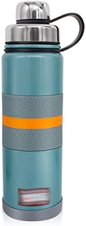 N / A paslanmaz çelik termos şişesi vakum spor bardak ısı koruma su şişesi taşınabilir kupa yalıtımlı fincan (Renk: