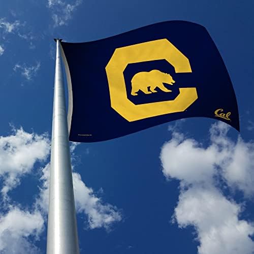 NCAA Cal Berkeley Altın Ayılar 3' x 5 ' Donanma Afiş Bayrağı-Tek Taraflı-İç veya Dış Mekan-Rico Industries Tarafından